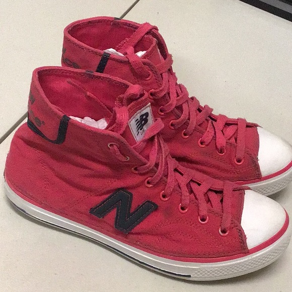 New Balance Shoes Hot Pink New Balance High Tops Size 7 Poshmark
